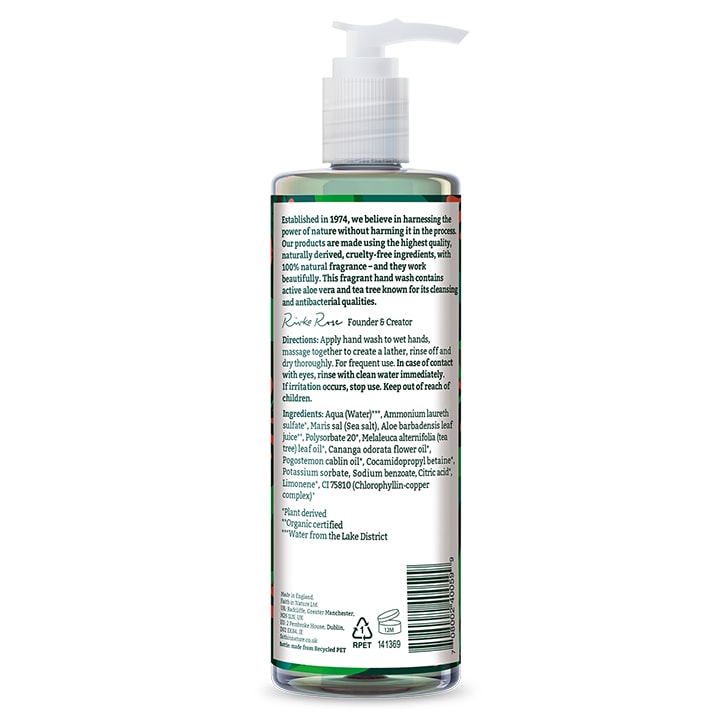 Faith in Nature Aloe Vera and Tea Tree Hand Wash 400ml