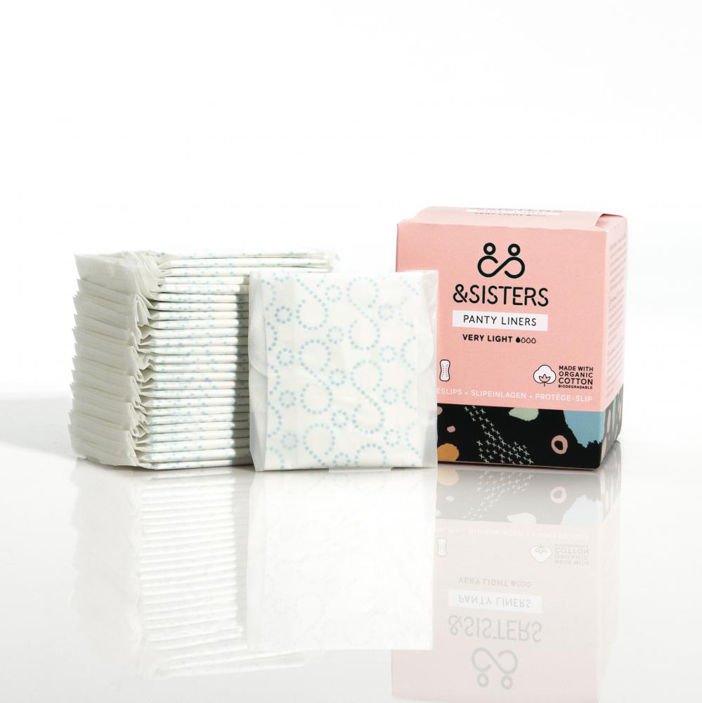 &Sisters Panty Liners 24&