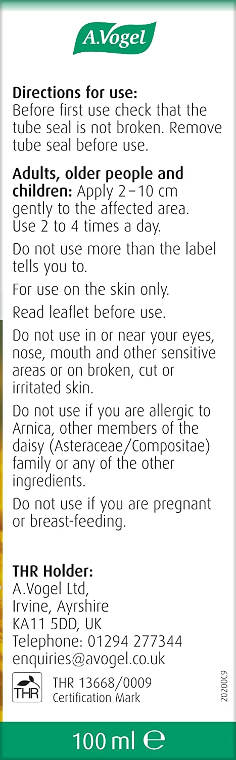 A Vogel (BioForce) Atrogel Muscle Aches & Pain Arnica Gel