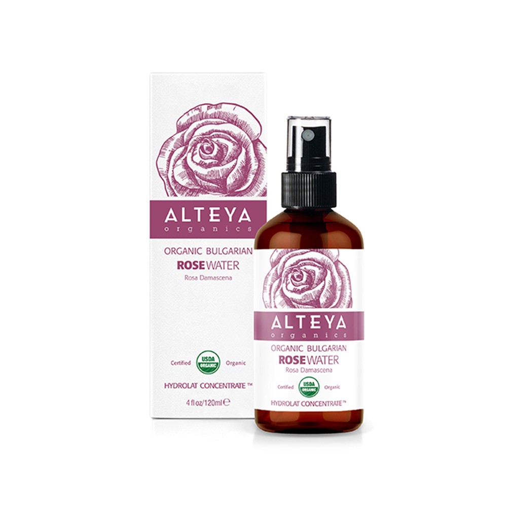 Alteya Organic Bulgarian Rose Water 120ml BEST BEFORE IN 6 MONTHS.