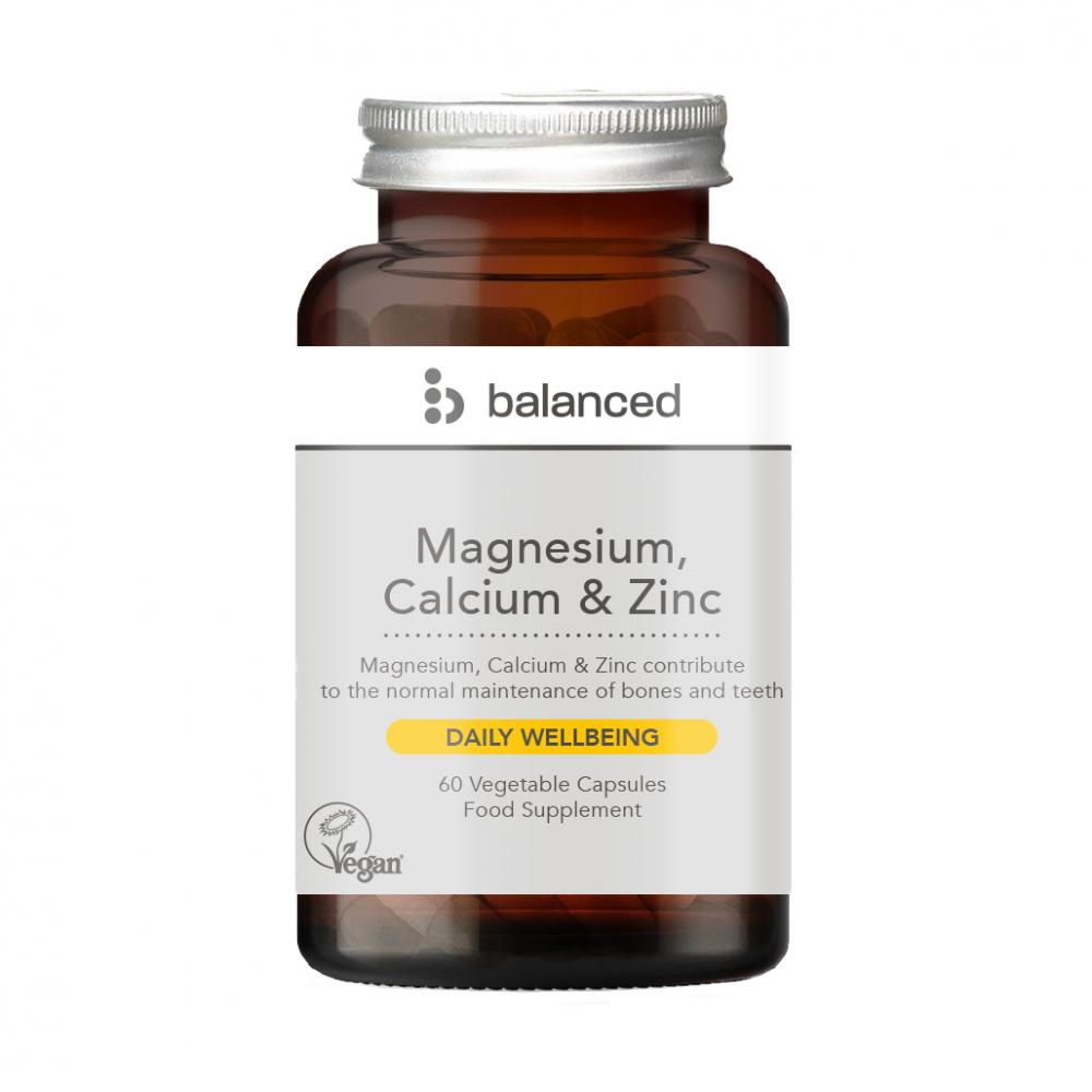 Balanced Magnesium, Calcium & Zinc 60&
