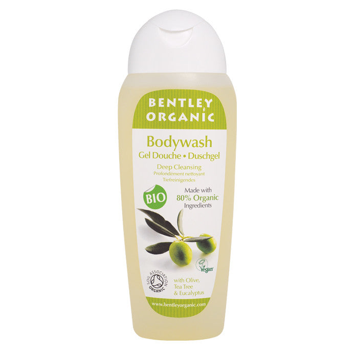 Bentley Organic Bodywash Deep Cleansing with Olive, Tea Tree &amp; Eucalyptus 250ml
