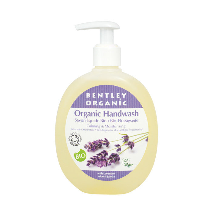 Bentley Organic Organic Handwash Calming &amp; Moisturising with Lavender, Aloe &amp; Jojoba 250ml
