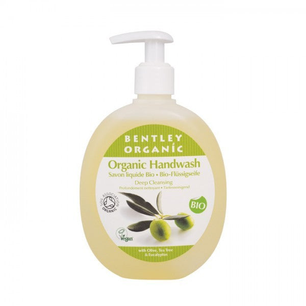 Bentley Organic Organic Handwash Deep Cleansing with Olive, Tea Tree &amp; Eucalyptus 250ml