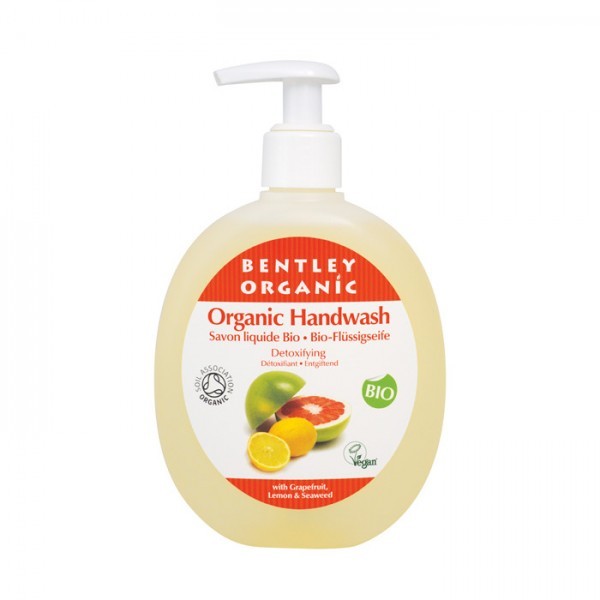 Bentley Organic Organic Handwash Detoxifying with Grapefruit, Lemon &amp; Seaweed 250ml