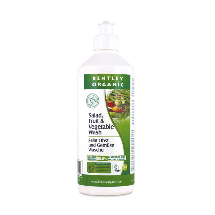 Bentley Organic Salad, Fruit & Vegetable Wash 500ml