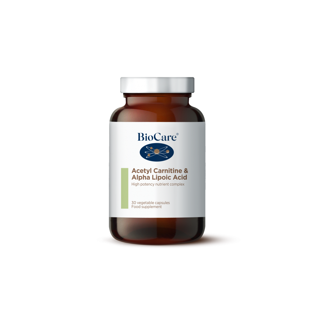 BioCare Acetyl Carnitine & Alpha Lipoic Acid 30&