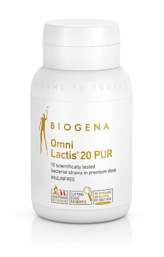Biogena Omni Lactis 20 PUR (Inulin Free) 60 Capsules