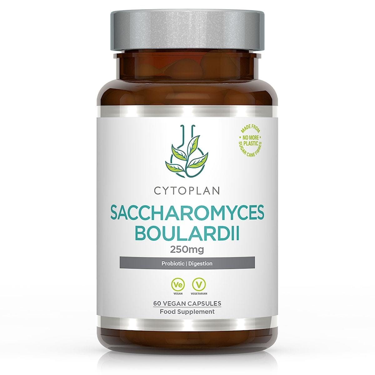 Cytoplan Saccharomyces Boulardii Probiotic 250mg 60 capsules