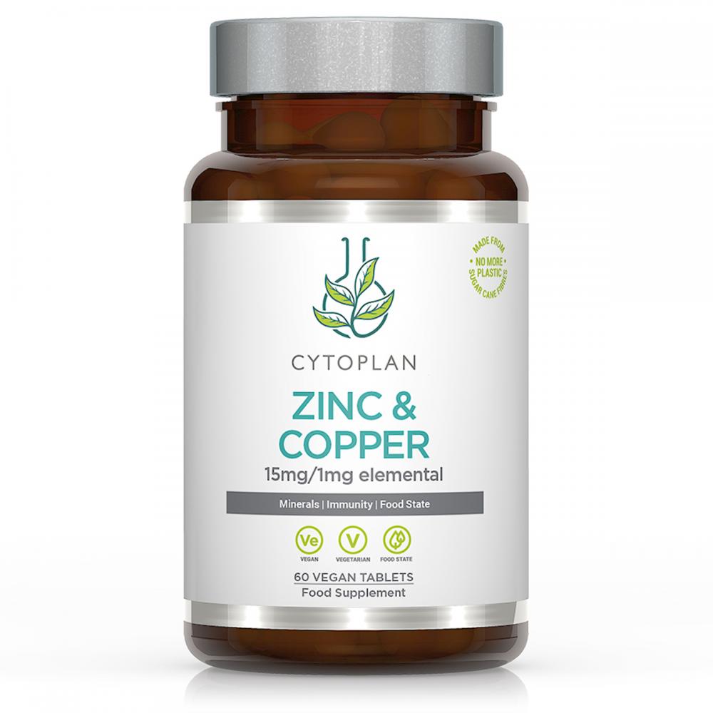Cytoplan Zinc & Copper 60 Tablets
