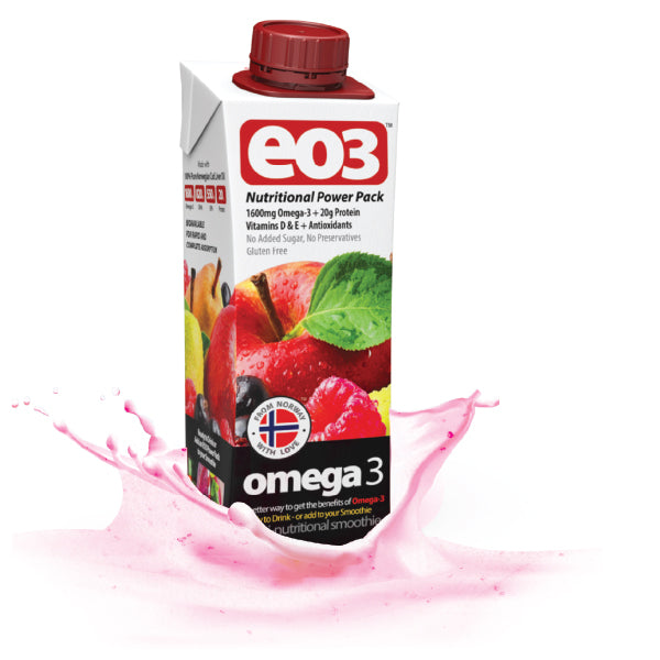 EO3 Nutritional Power Pack Drink x 4 BEST BEFORE UNDER 6 MONTHS