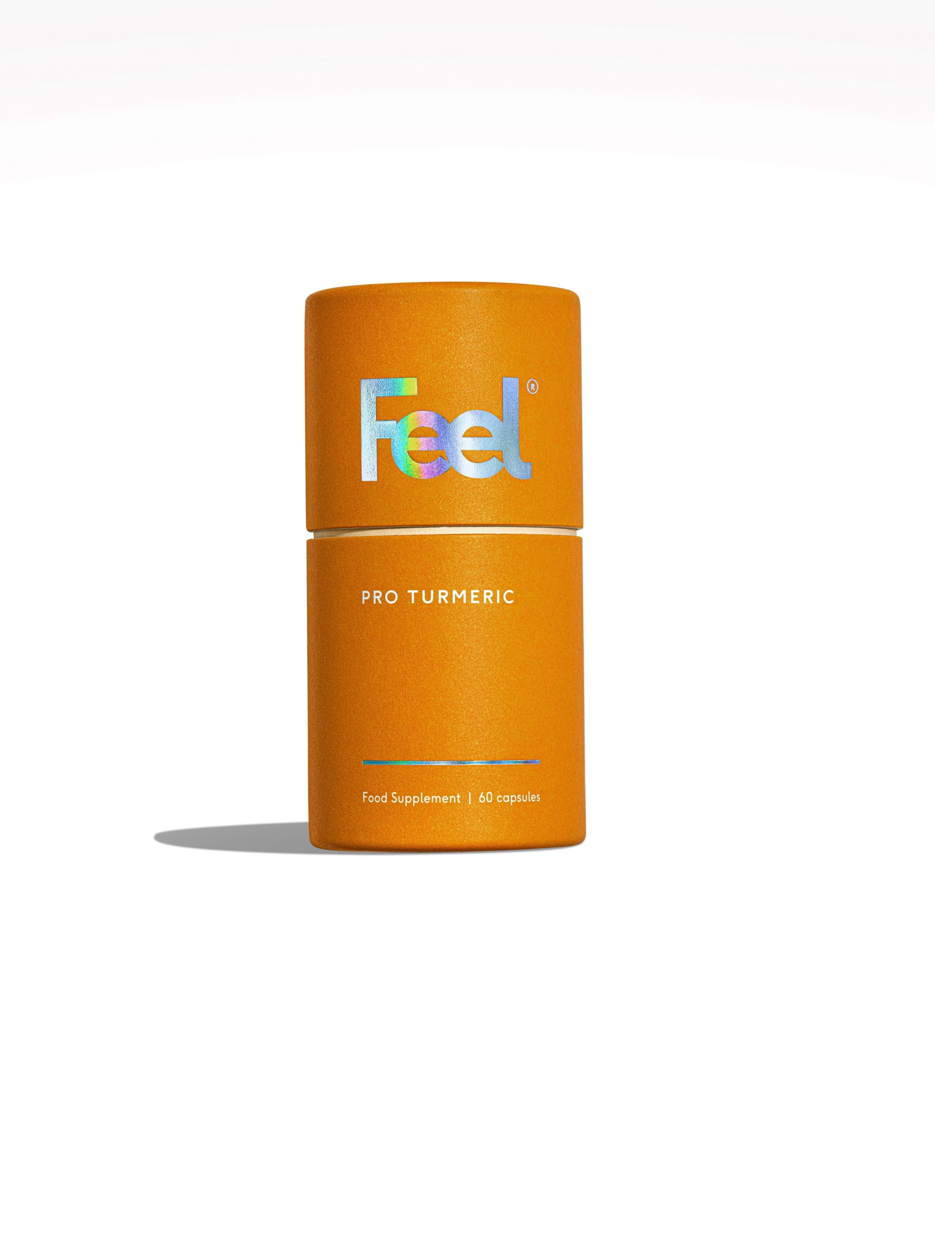 Feel Pro Turmeric 60 Capsules Entirely Pure