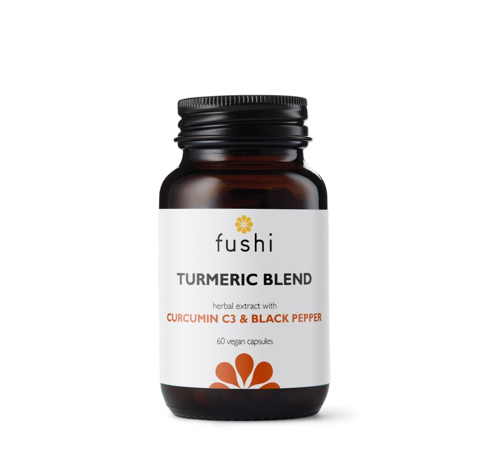 Fushi Turmeric Blend Curcumin C3 & Black Pepper 60 Capsules