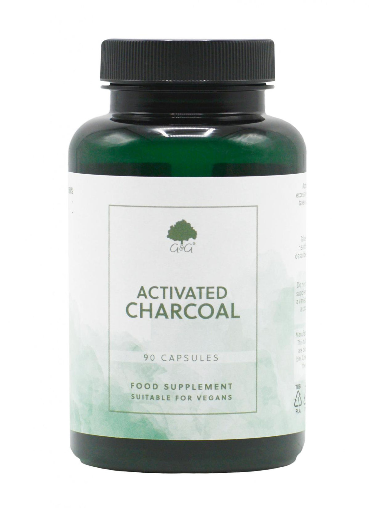 G&G Vitamins Activated Charcoal 90 Capsules