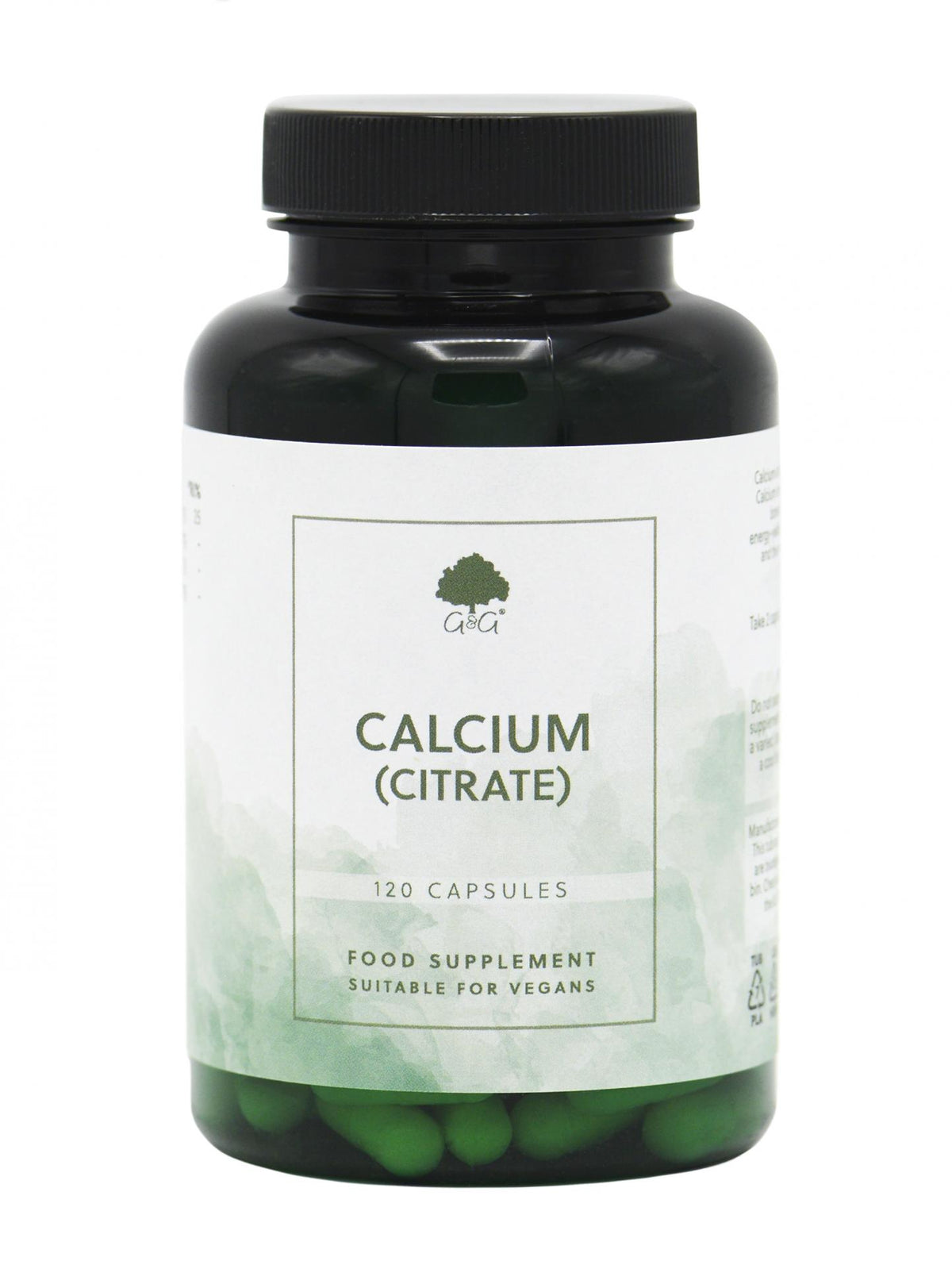 G&G Vitamins Calcium (Citrate) 120 Capsules