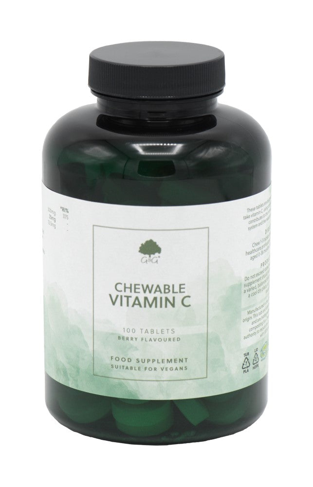 G&G Vitamins Chewable Vitamin C 100 Chewable tablets