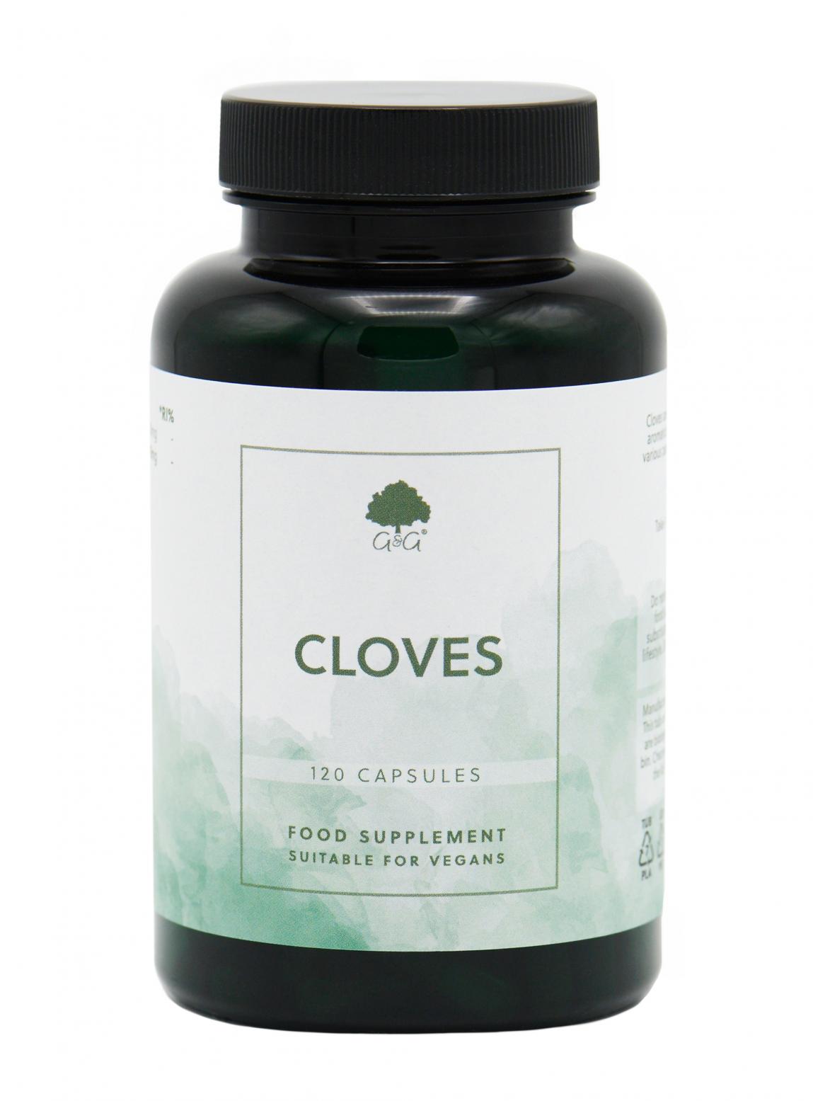 G&G Vitamins Cloves 120 Capsules