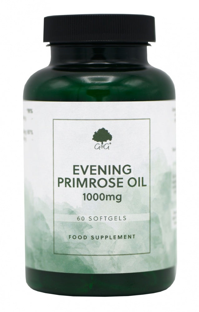G&G Vitamins Evening Primrose Oil 1000mg 60 Softgels
