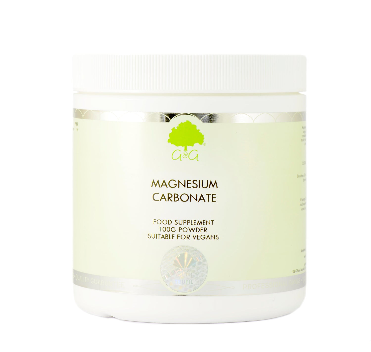 G&G Vitamins Magnesium Carbonate 100g