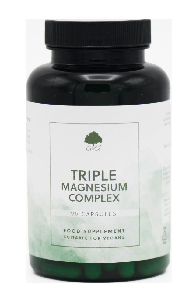 G&G Vitamins Triple Magnesium Complex 90 Capsules