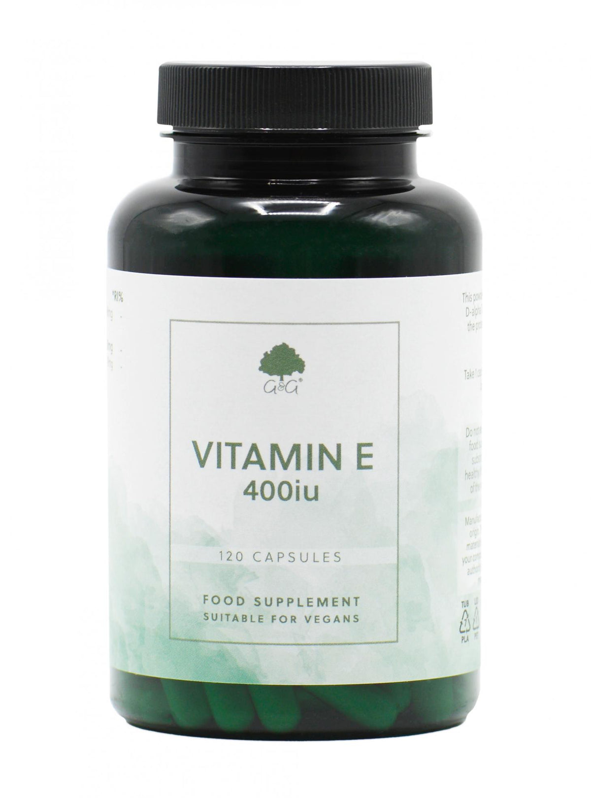 G&G Vitamins Vitamin E 400iu 120 Capsules