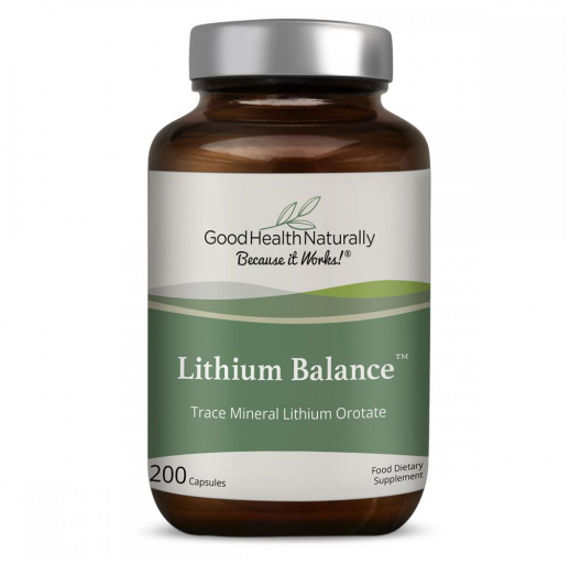 Good Health Naturally Lithium Balance 200 Capsules