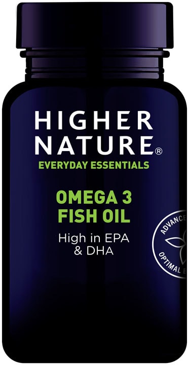 Higher Nature Omega 3 Fish Oil 90 Capsules