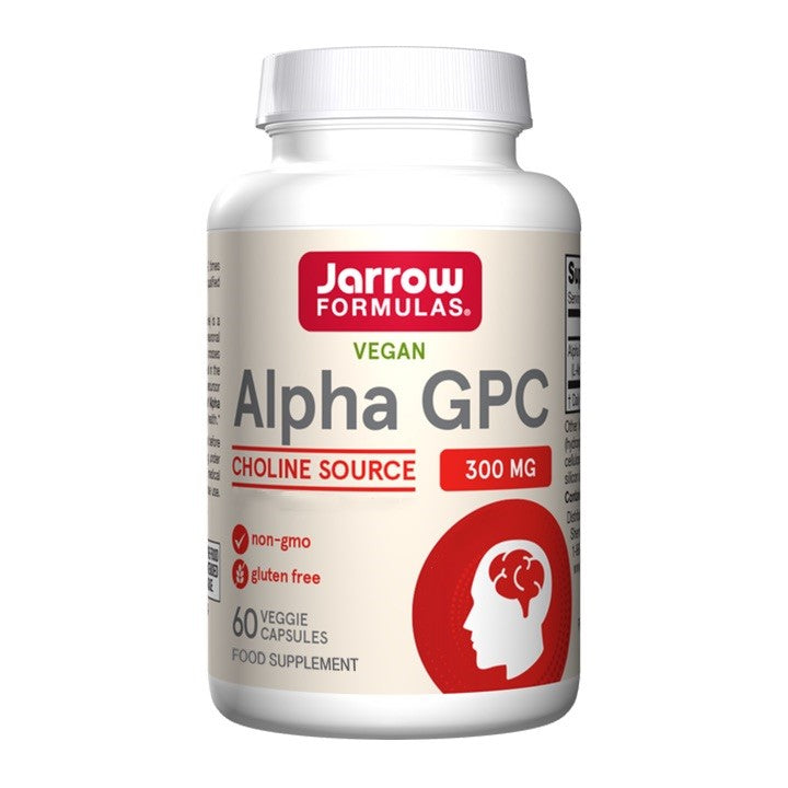 Jarrow Formulas Alpha GPC 300mg 60 Capsules