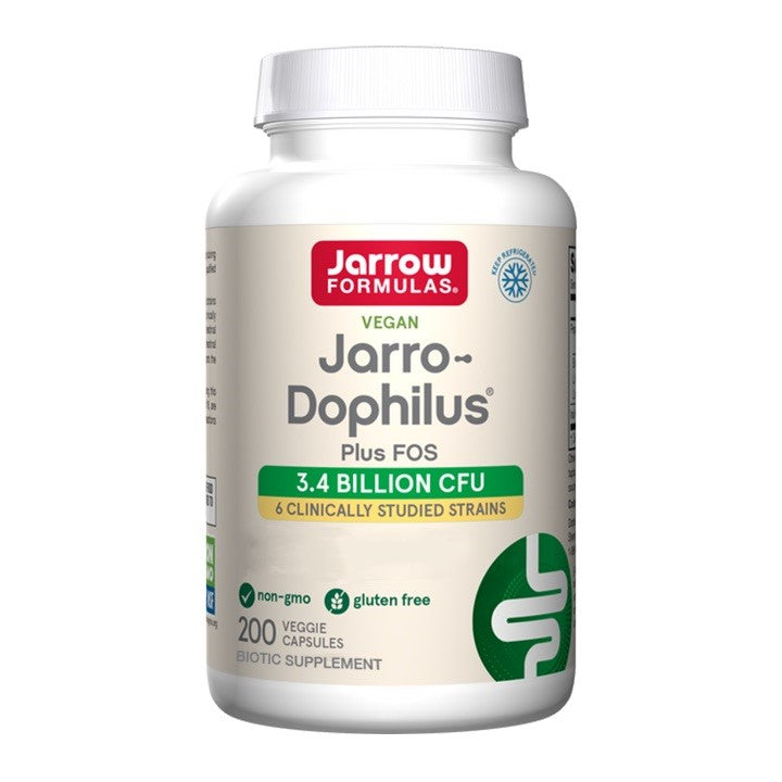 Jarrow Formulas Jarro-Dophilus Plus FOS 200 Capsules