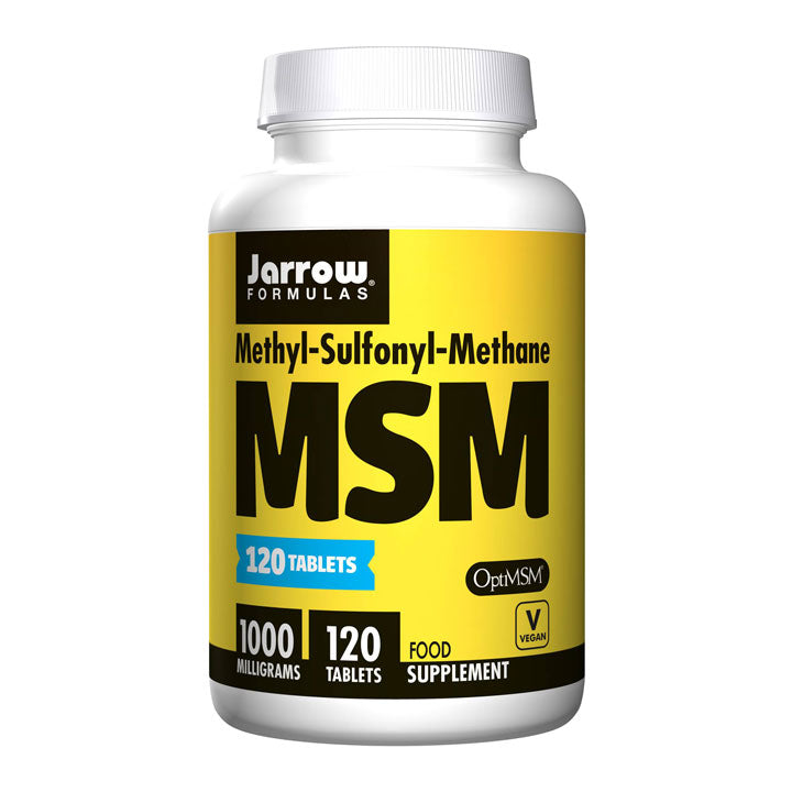 Jarrow Formulas MSM 1000mg Tablets 120 Tablets