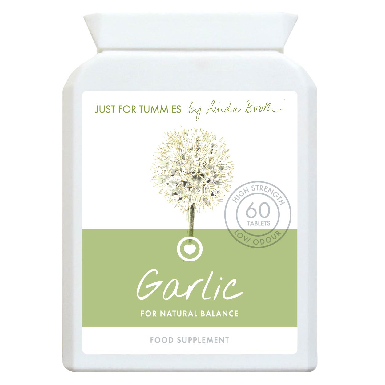 Just For Tummies Garlic 60 Tablets