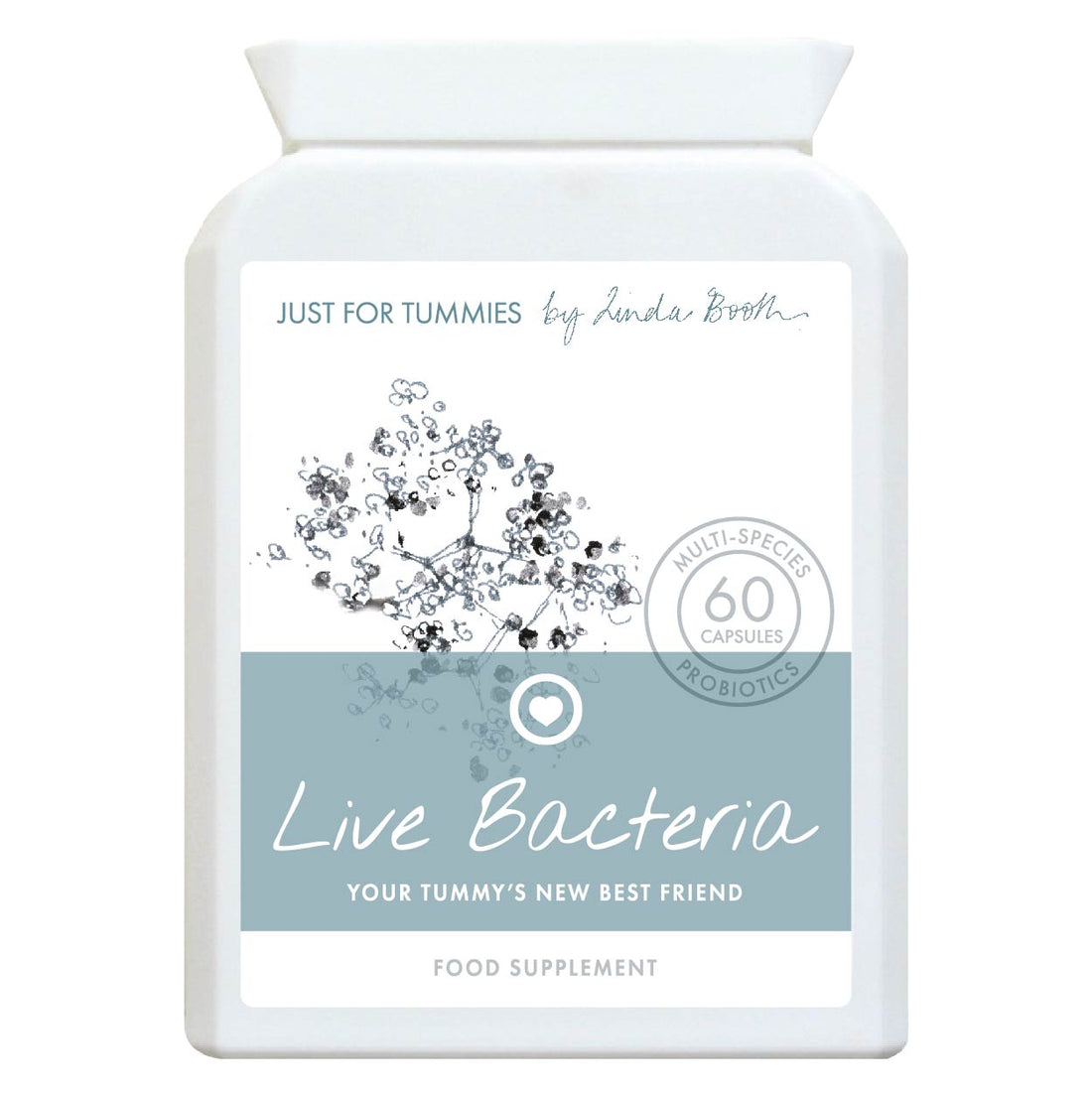 Just For Tummies Live Bacteria 60 Capsules