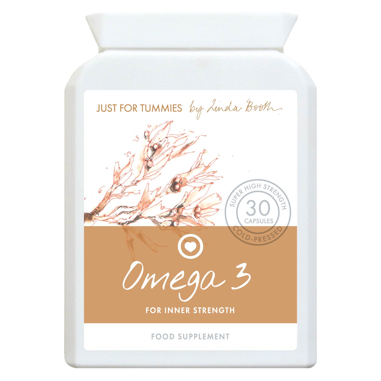 Just For Tummies Omega 3 30 Capsules