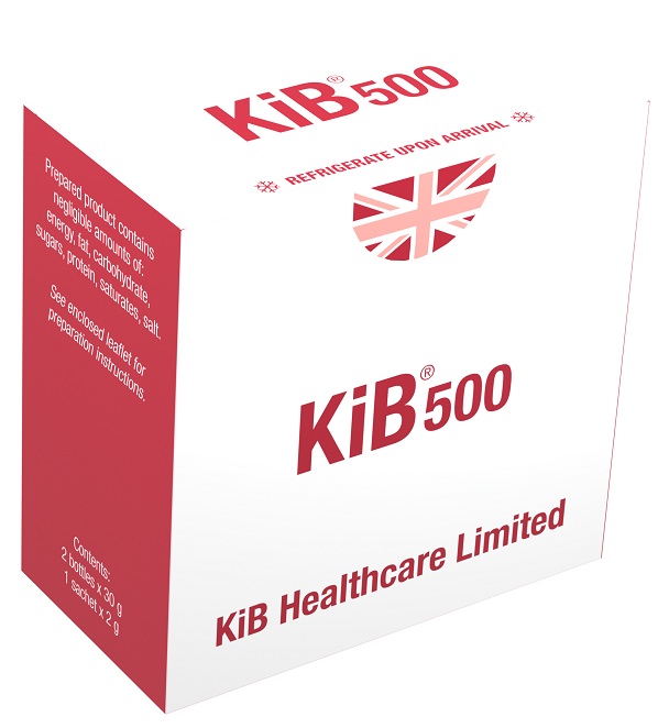 KiB Healthcare Limited KiB®500 2 bottles + sachet