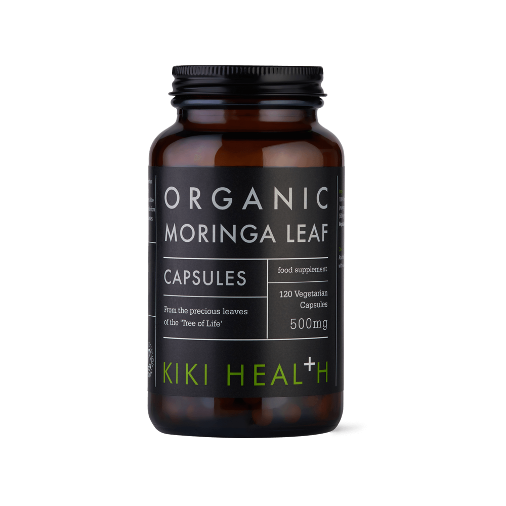 Kiki Health Organic Moringa Leaf 120 Capsules
