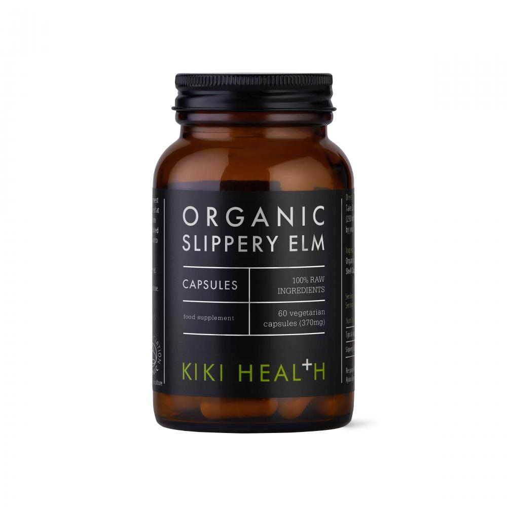 Kiki Health Organic Slippery Elm 60 Capsules