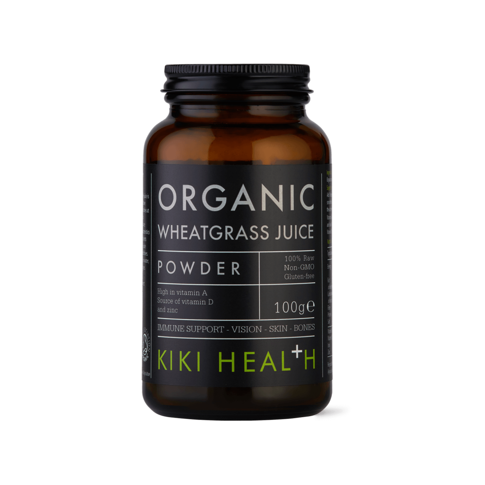 Kiki Health Organic Wheatgrass Juice Powder 100g