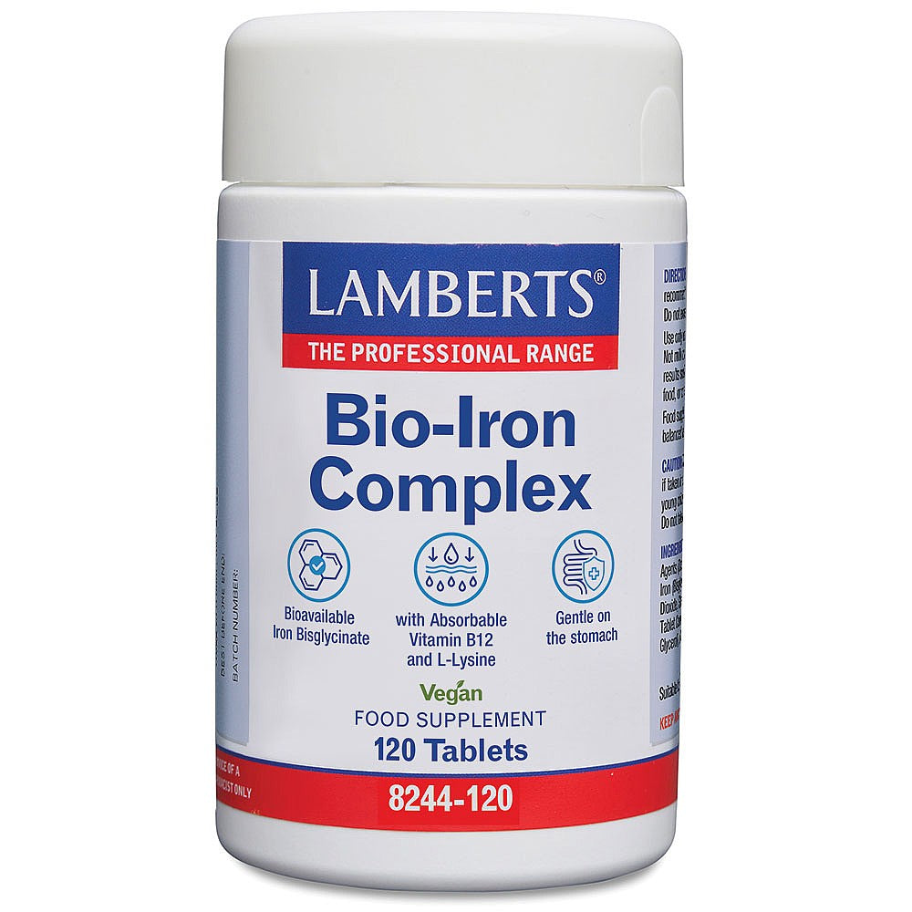 Lamberts Bio-Iron Complex 120 Tablets