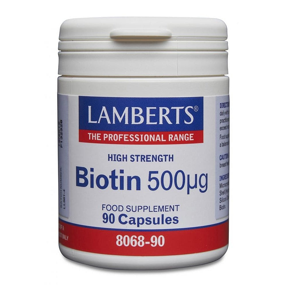 Lamberts Biotin 500ug 90 Capsules