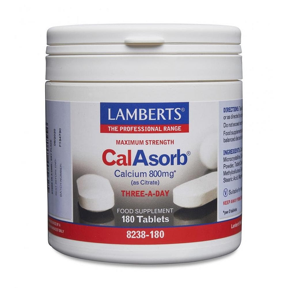 Lamberts CalAsorb 180 Tablets