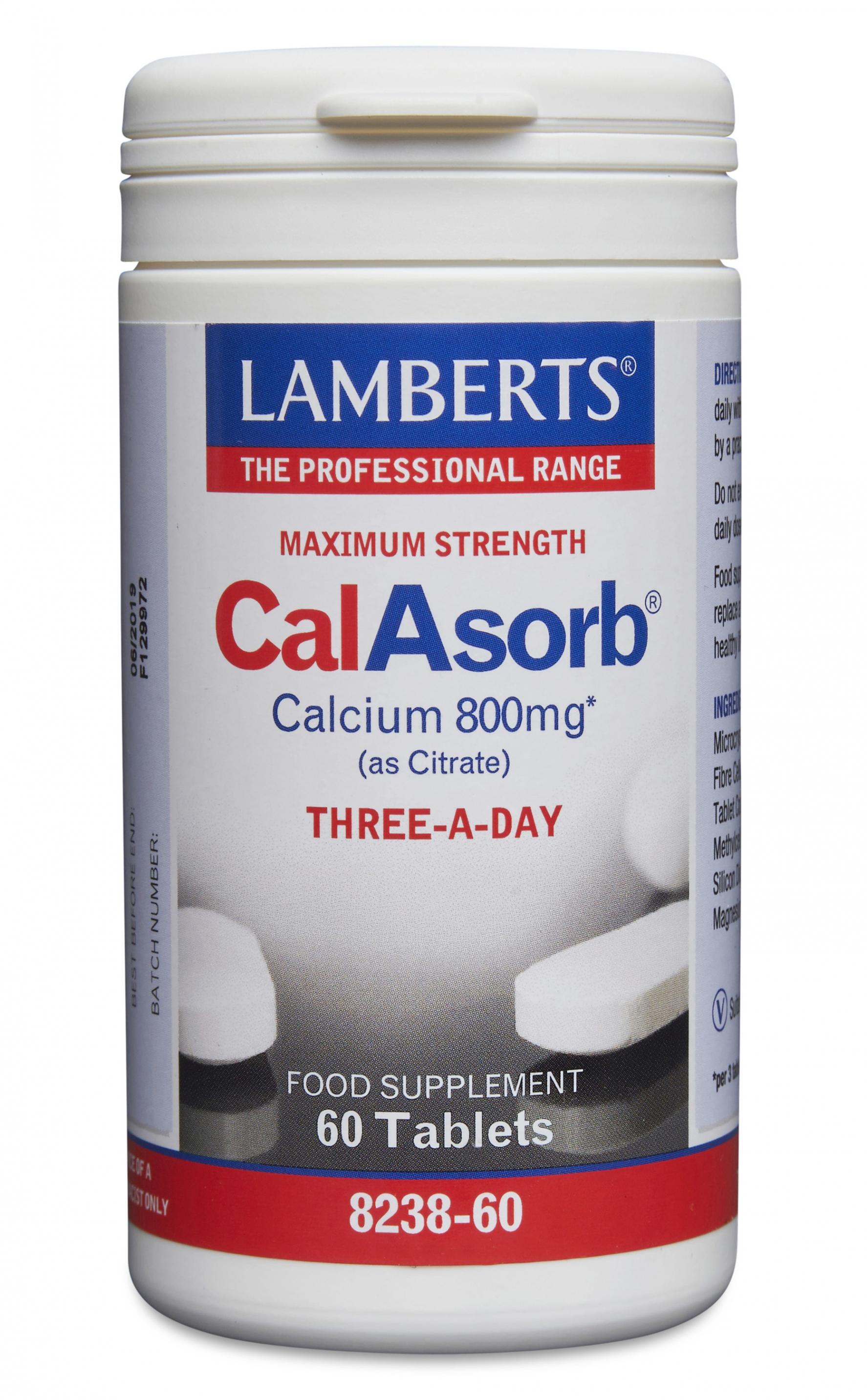 Lamberts CalAsorb 60 Tablets