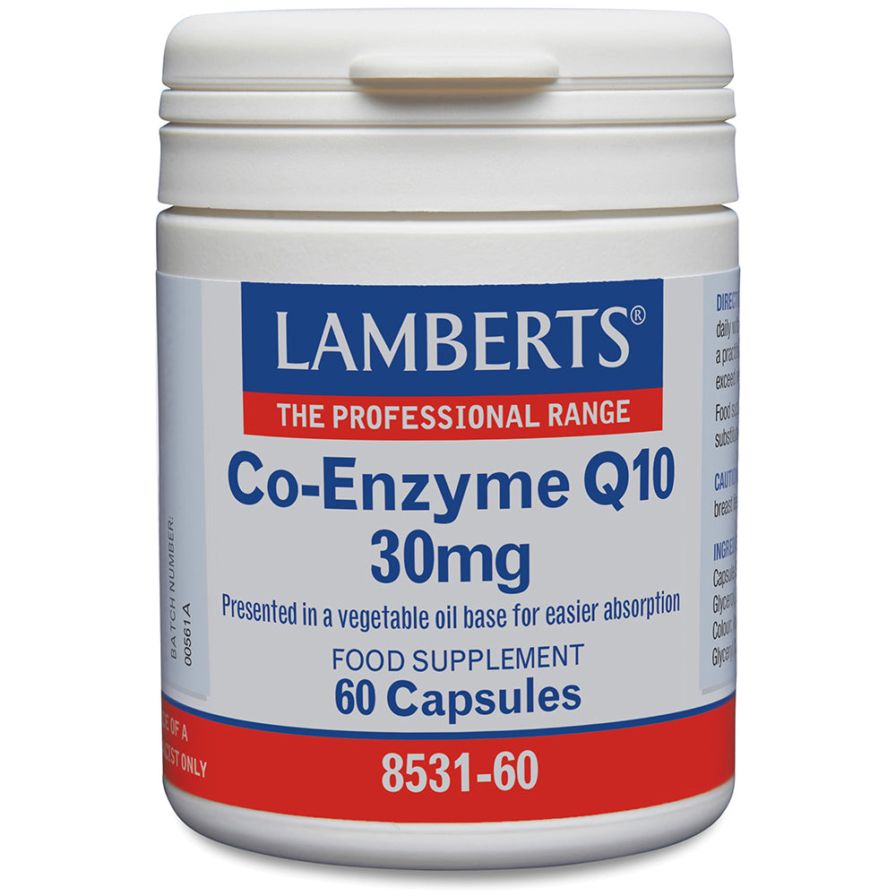 Lamberts Co-Enzyme Q10 30mg
