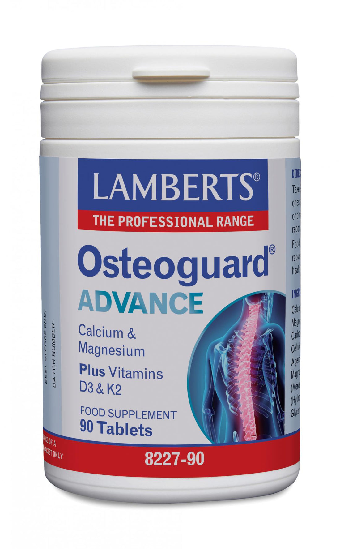 Lamberts Osteoguard Advance 90 Tablets