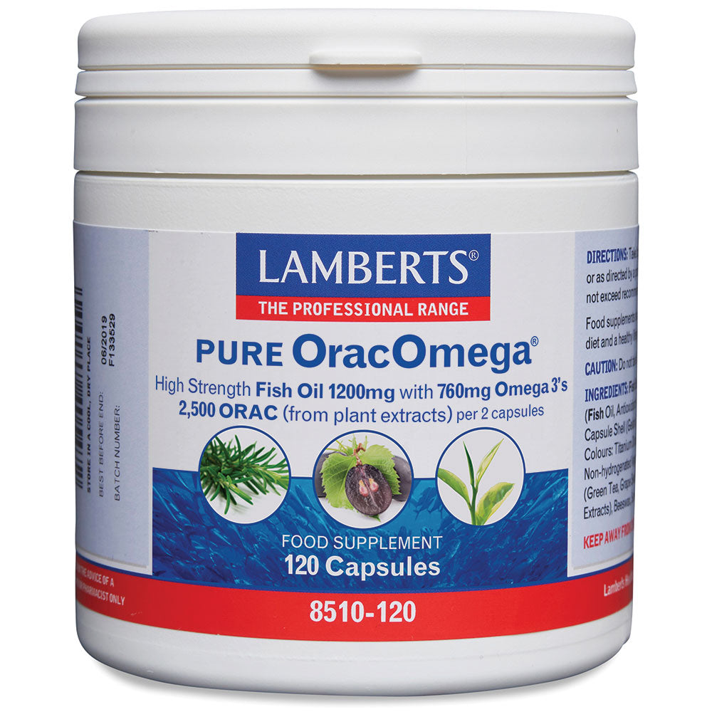 Lamberts Pure OracOmega 120 Capsules