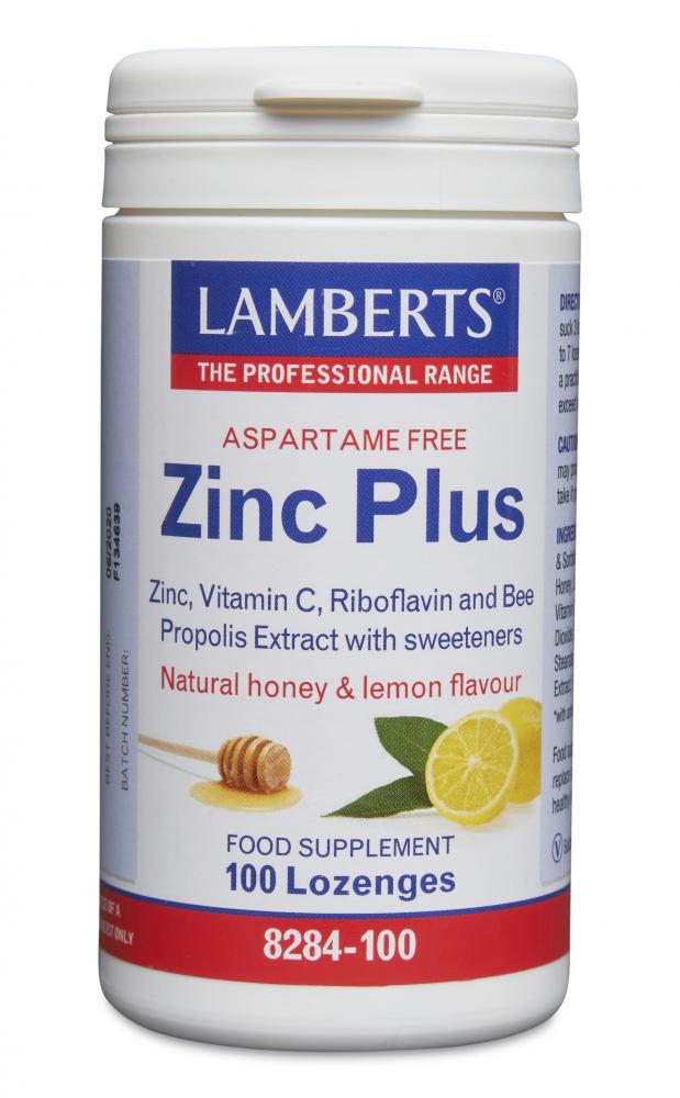 Lamberts Zinc Plus 100 Lozenges