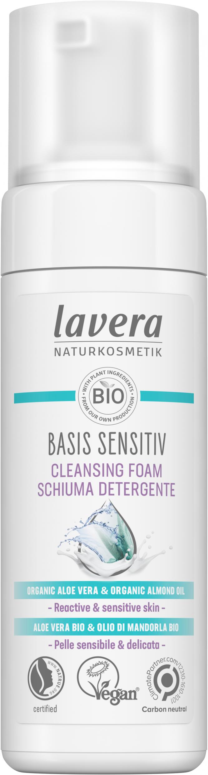 Lavera Basis Sensitiv Cleansing Foam 150ml