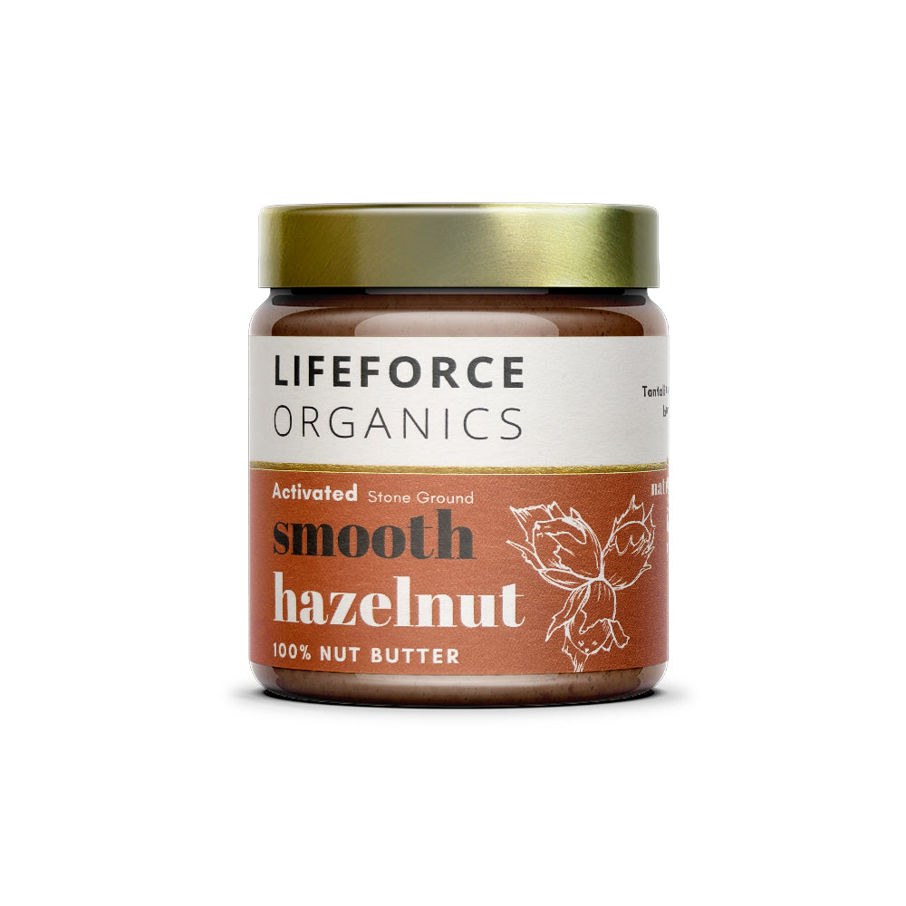 Lifeforce Organics Activated Smooth Hazelnut Butter
