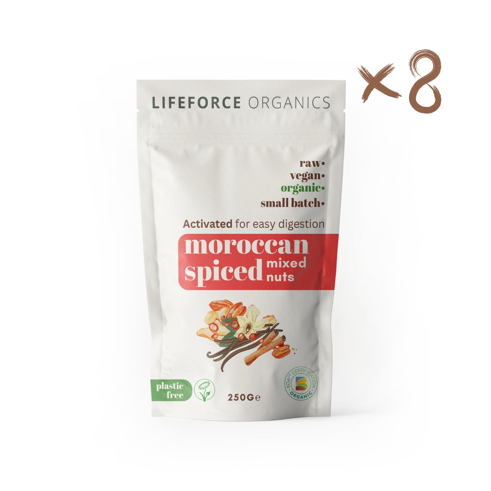 Lifeforce Organics Activated Moroccan Spiced Mixed Nuts
