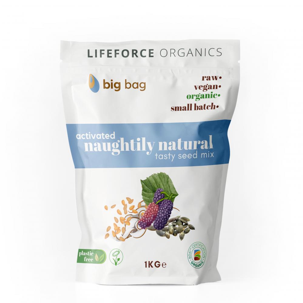 Lifeforce Organics Activated Naughtily Natural Healthy Seed Mix