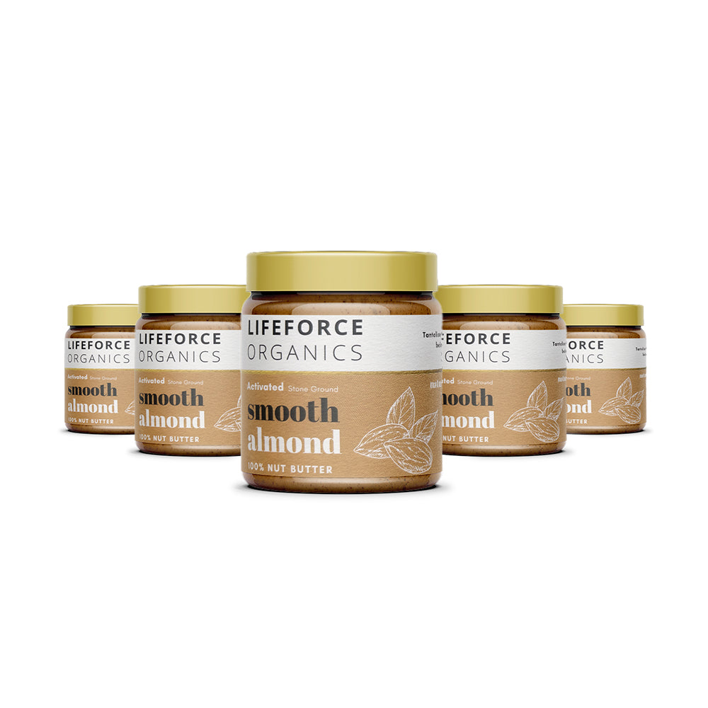 Lifeforce Organics Activated Smooth Almond Nut Butter
